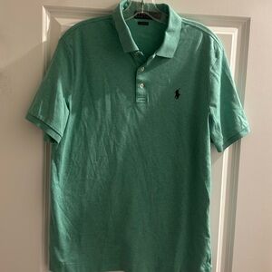 POLO Ralph Lauren polo golf shirt. Green/turquoise color.